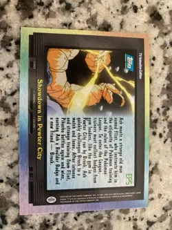 2000 Topps Pokemon TV Animation Edition Series 2 #EP5 Showdown in Pewter City - Image 4