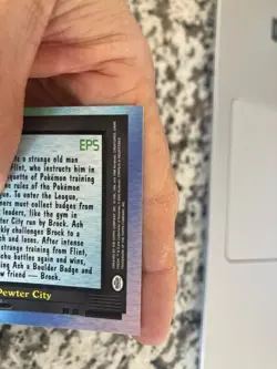 2000 Topps Pokemon TV Animation Edition Series 2 #EP5 Showdown in Pewter City - Image 5