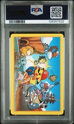 2016 POKEMON PLAYING CARDS MARIO PIKACHU 4 OF SPADES PSA 10 - Image 2