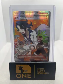 Pokemon Steam Siege - Professor Sycamore XY 114/114 Full Art - MJ - Image 1