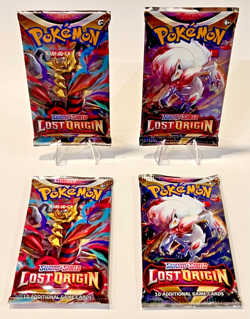 Pokemon Lost Origin Booster Pack Set of (4) Factory Sealed TCG - Image 1