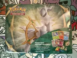Arceus Collectors Chest Lunchbox Tin Spring 2022 Edition, Sealed! - Image 1