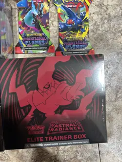 Pokemon ETB Lot Tin Blister Pack Astral Radiance Lost Origin Mega Ev Phantasmal - Image 2