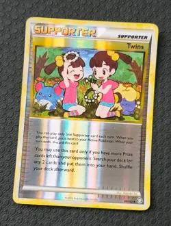 Twins - Pokemon TCG HGSS Triumphant 89 Reverse Holo NM - Image 1