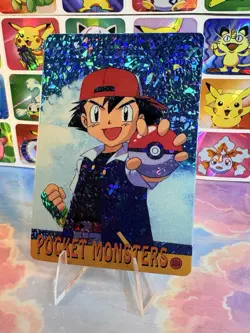 Pokemon HOLO Vintage Pocket Monsters Prism Sticker 1998 Rare Nintendo Charizard - Image 4