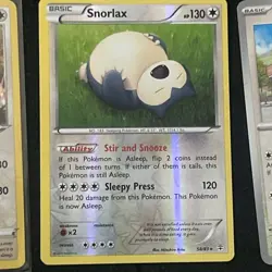 Pokemon TCG Snorlax Lot Of 15 Mid Era to Modern, Holo Reverse Non - Image 4