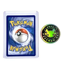 2026 Pikachu 051 Stamped Pokemon Day 30th Anniversary Promo with Coin - ID: A - Image 2