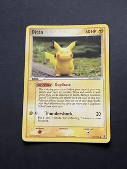 ⚡Ditto Pikachu⚡ 63/113 EX Delta Species Pokemon TCG - Image 1