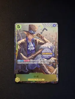 One Piece TCG - Sabo P-073 V.1 South East Asian Championship Promo Karte Stamp - Image 1
