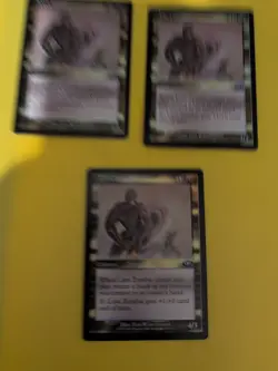 Lava Zombie x3 MTG 3 Card. Planeshift.OLD VINTAGE FOIL - Image 1