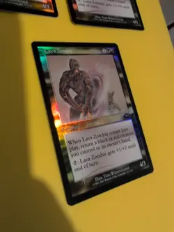 Lava Zombie x3 MTG 3 Card. Planeshift.OLD VINTAGE FOIL - Image 3