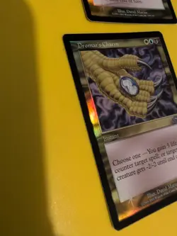 Dromar's Charm & Darigaaz's Charm MTG 2 Card. Planeshift.OLD VINTAGE FOIL - Image 3