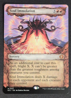Soul Immolation Showcase (M0321) Lorwyn Eclipsed Regular MTG - Image 1