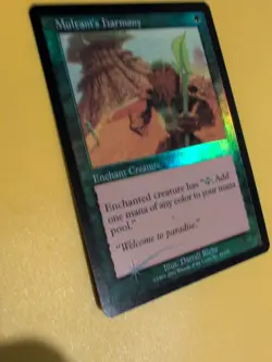 Multani's Harmony x2 Enchant Creature MTG 2 Card. Planeshift.OLD VINTAGE FOIL - Image 4