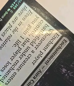 MTG Trespasser's Curse Foil HP/DMG Amonkhet - Image 4