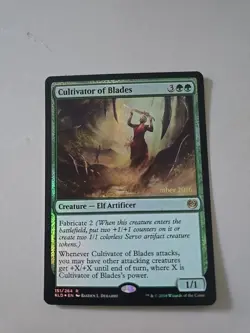 MTG Cultivator Of Blades Prerelease 151/264 - Image 1