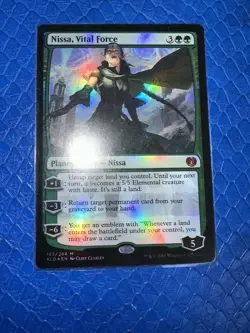 Nissa, Vital Force -Foil LP Light Play MTG Kaladesh Magic The Gathering - Image 2