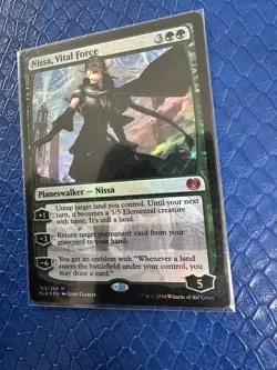 Nissa, Vital Force -Foil LP Light Play MTG Kaladesh Magic The Gathering - Image 3