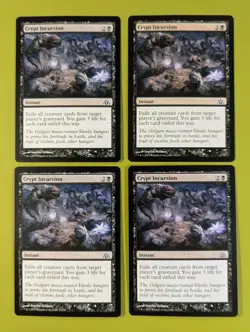 Crypt Incursion x4 Dragon's Maze 4x Magic the Gathering MTG - Image 1