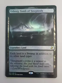 MTG Urborg, Tomb of Yawgmoth Time Spiral Remastered Foil Rare - Image 1