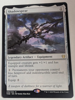 Shadowspear Theros Beyond Death Regular WOTC #236 2021 - Image 1