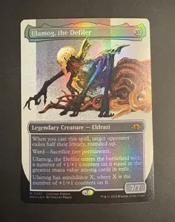 MTG Magic the Gathering FOIL Ulamog, the Defiler Borderless MH3! - Image 1