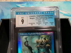 MTG Graded CGC 9 MINT: LLAWAN CEPHALID EMPRESS Torment FOIL 2002 Magic #TCG - Image 3