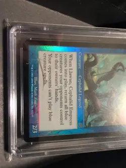 MTG Graded CGC 9 MINT: LLAWAN CEPHALID EMPRESS Torment FOIL 2002 Magic #TCG - Image 5