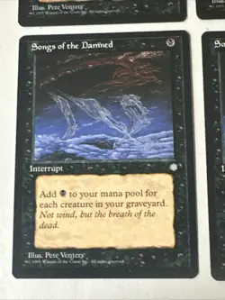 Songs Of The Damned X4 Ice Age Ex Condition See Pics Front Back - Image 3