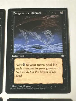 Songs Of The Damned X4 Ice Age Ex Condition See Pics Front Back - Image 4