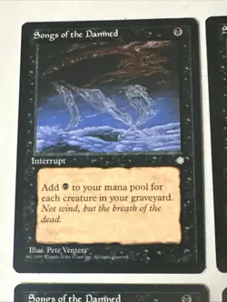 Songs Of The Damned X4 Ice Age Ex Condition See Pics Front Back - Image 5