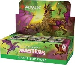 Magic: The Gathering Commander Masters - Draft Booster Box MTG *New Sealed* - Image 1