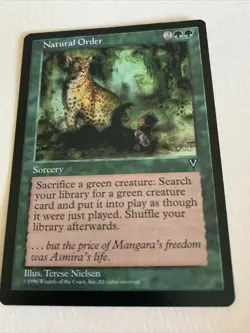 MTG. NATURAL ORDER. VERY GOOD. - Image 1