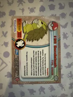 Pokemon Topps - TV Animation Edition - Sandslash #28 - LP - Image 2