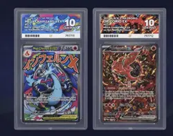 Sequential Pristine Mega Charizard 023 Oricorio 024 UPC Promo Ace 10 Pokemon. - Image 1