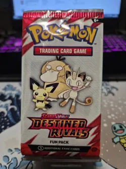 Pokemon TCG Destined Rivals Fun Pack UK Edition Booster Pack - Image 1