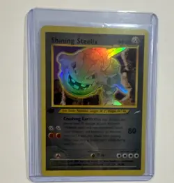 1st Edition Shining Steelix 112/105 - Neo Destiny - Holo Rare Pokemon -WOTC- MP - Image 2
