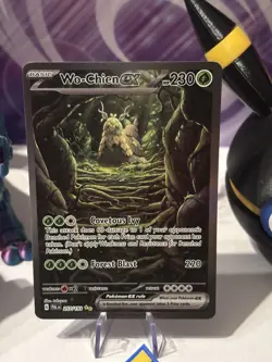 Pokemon TCG Paldea Evolved SIR Wo-Chien EX Card 257/193 pack fresh UK seller - Image 2