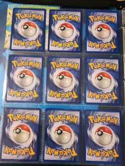 Pokemon Collection Binder Vintage Lot of Cards Holo Rares WoTC 1st Editions Etc - Image 2