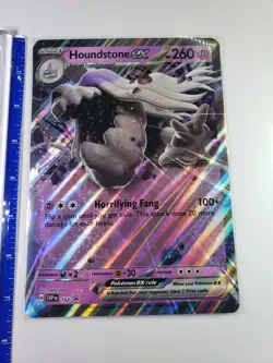 Pokemon Houndstone ex 162 Jumbo Cards Holo - Image 1