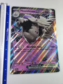 Pokemon Houndstone ex 162 Jumbo Cards Holo - Image 2
