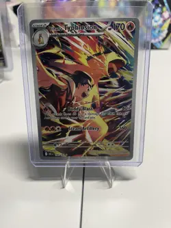 Pokemon Ethan's Typhlosion 190/182 Destined Rivals Holo Illustration Rare NM - Image 1
