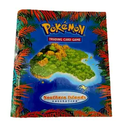Pokemon SOUTHERN ISLANDS English BINDER ONLY *NO CARDS* - Image 1