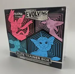 Pokemon TCG Sword & Shield Evolving Skies Elite Trainer Box - Image 1