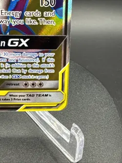 Arceus & Dialga & Palkia GX - 220/236 Cosmic Eclipse Full Art Pokemon - NM - Image 4