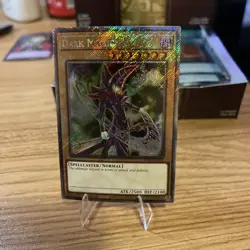 Yugioh Dark Magician (6th Artwork) - RA04-EN106 Platinum Secret Rare NM - Image 1