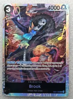 Brook EB01-046 SR The Best Vol. 2 English NM One Piece TCG Pack Fresh! - Image 1