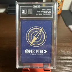 2025 One Piece OP10-118 Monkey D Luffy Royal Blood Alt Art Parallel Sec TAG 10 - Image 2