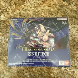 One Piece TCG OP-14 [OP14] The Azure Sea's Seven Booster Box Sealed ENGLISH - Image 1