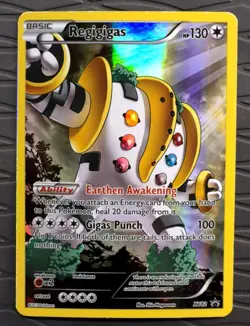 Regigigas - XY82 - Pokemon XY Promo Holo Rare Full Art Pokemon Card NM - Image 1